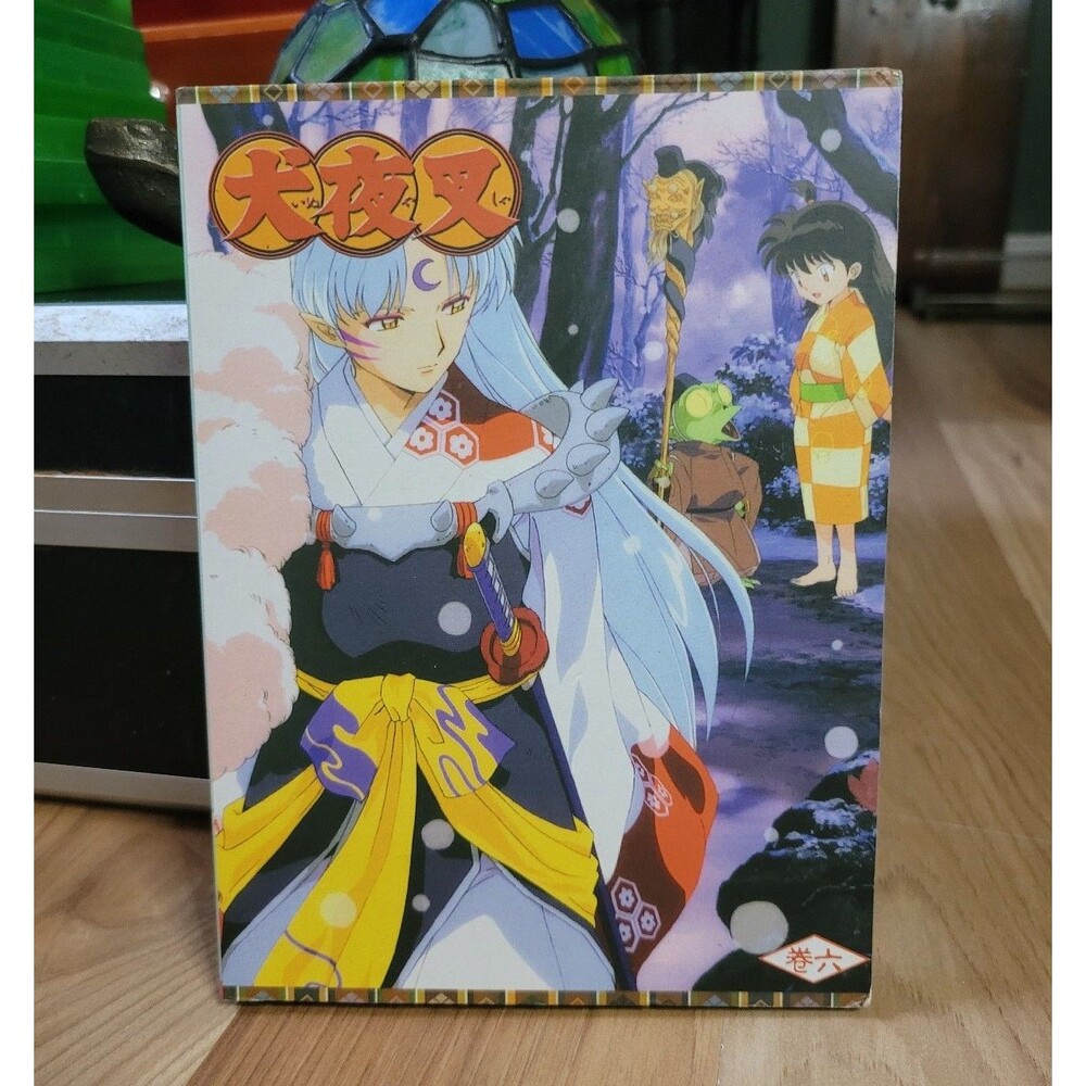 Vintage InuYasha Shitajiki Original Anime DVD Set Vol. 6 in Japanese Discs 15/16